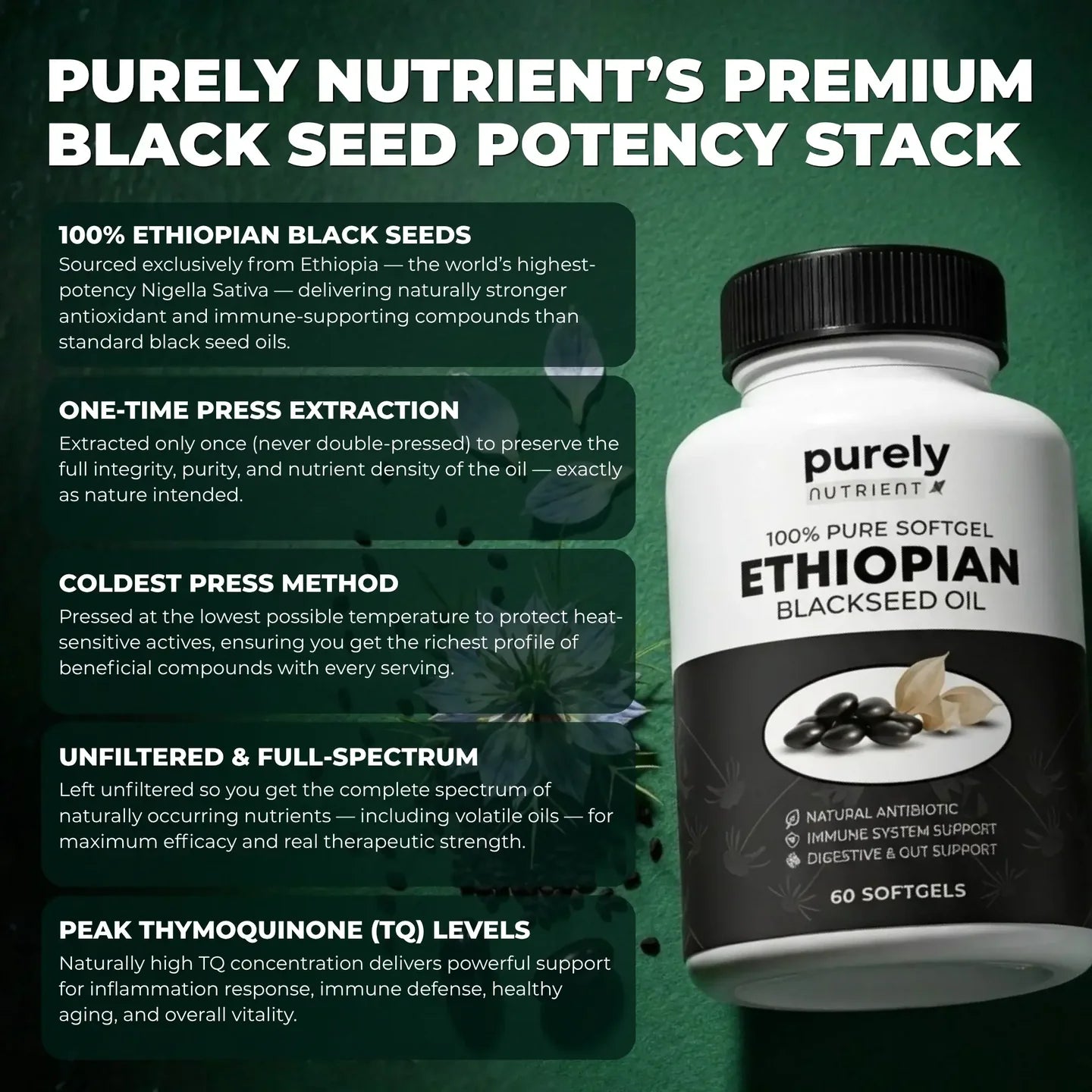 Black Seed Oil - New Formula