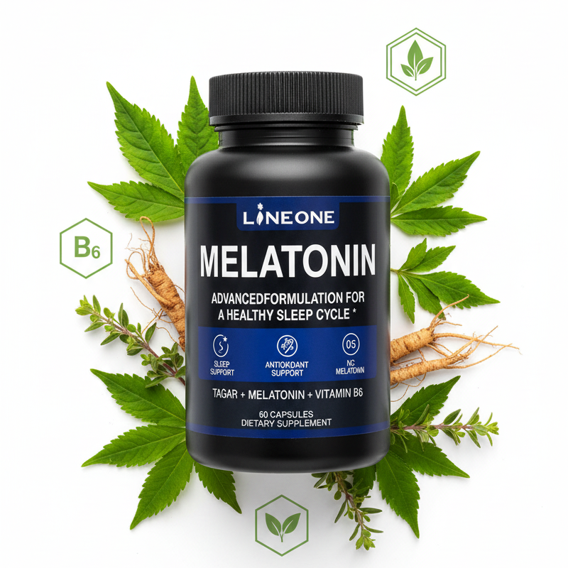 Melatonin 5mg – Sleep Support (60 Capsules)