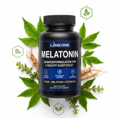 Melatonin 5mg – Sleep Support (60 Capsules)
